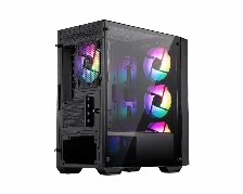 Gabinete Msi Pro Forge M050a Mini Tower, Soporta Micro-atx/mini-itx, Vent. 3x 120mm,vent. 1x 120mm, Negro